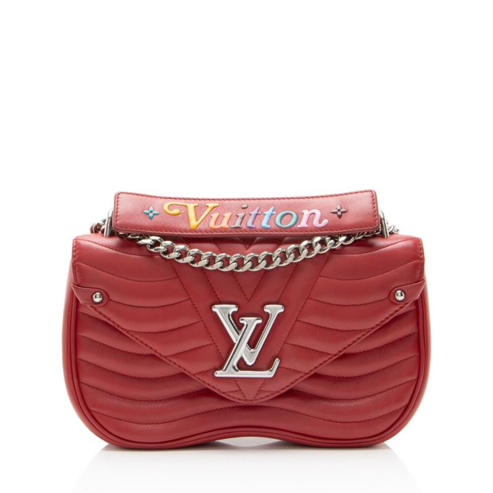 Louis Vuitton Calfskin New Wave Chain MM Shoulder Bag